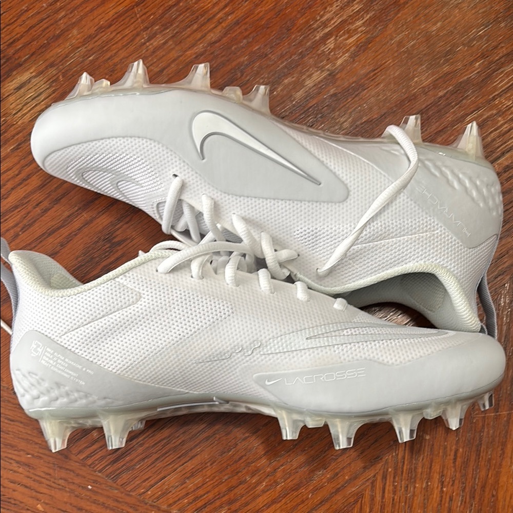 Nike Lacrosse Cleats in Gray